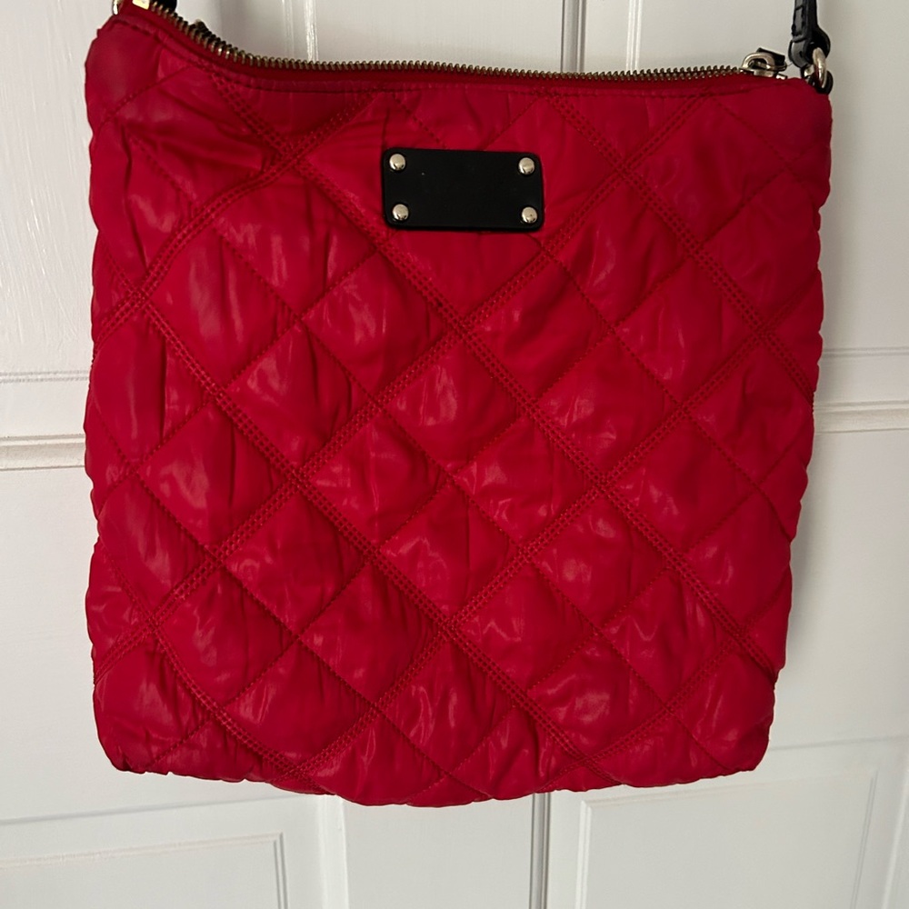 Raspberry Quilted Kate Spade Crossbody